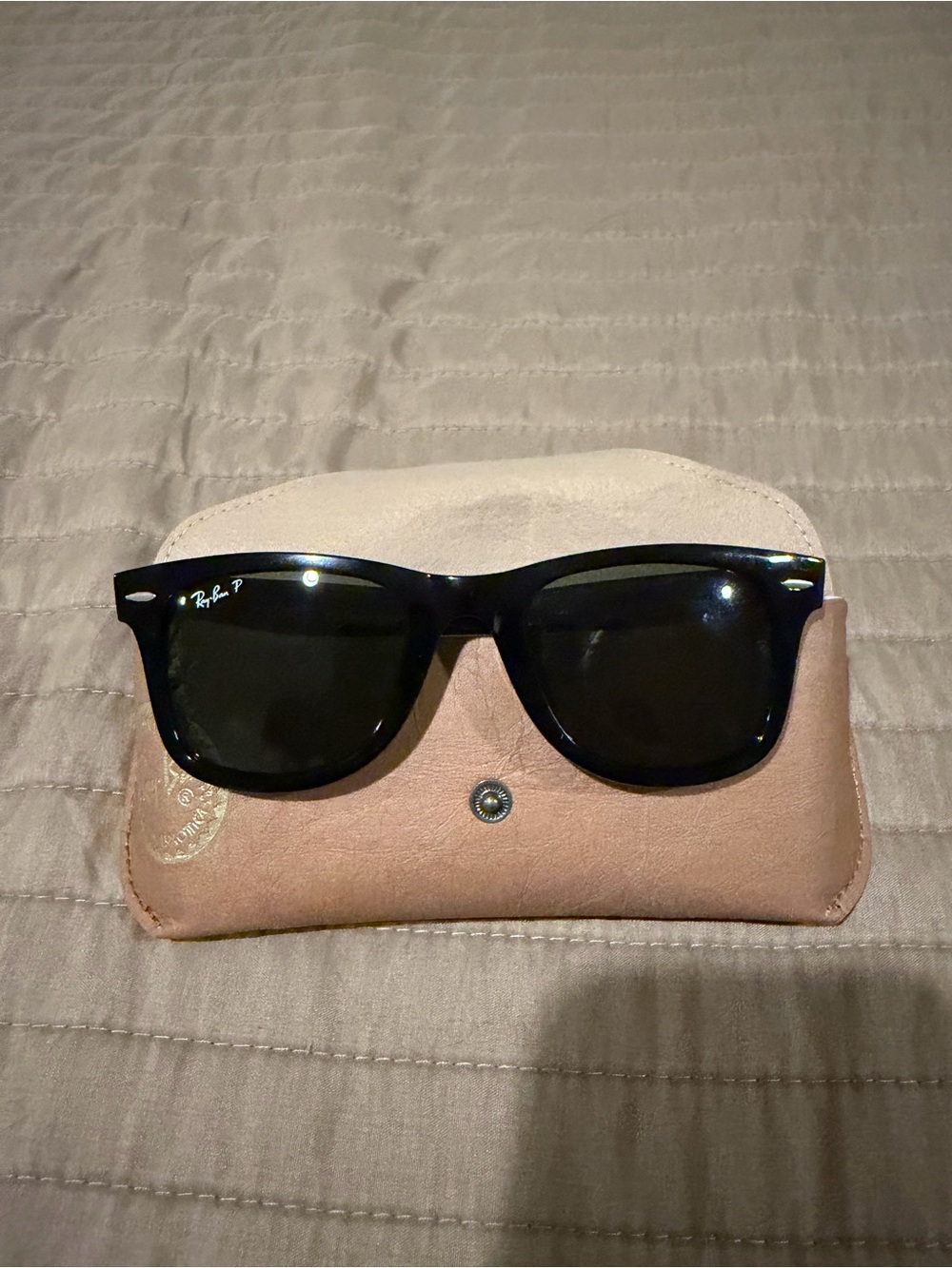 Ray-Ban Black Wayfarer Handmade in Italy Sunglasses